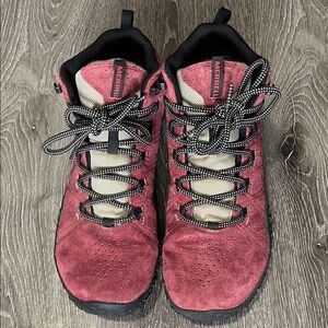 Merrell Barefoot Burgundy and Black Outdoor Shoes